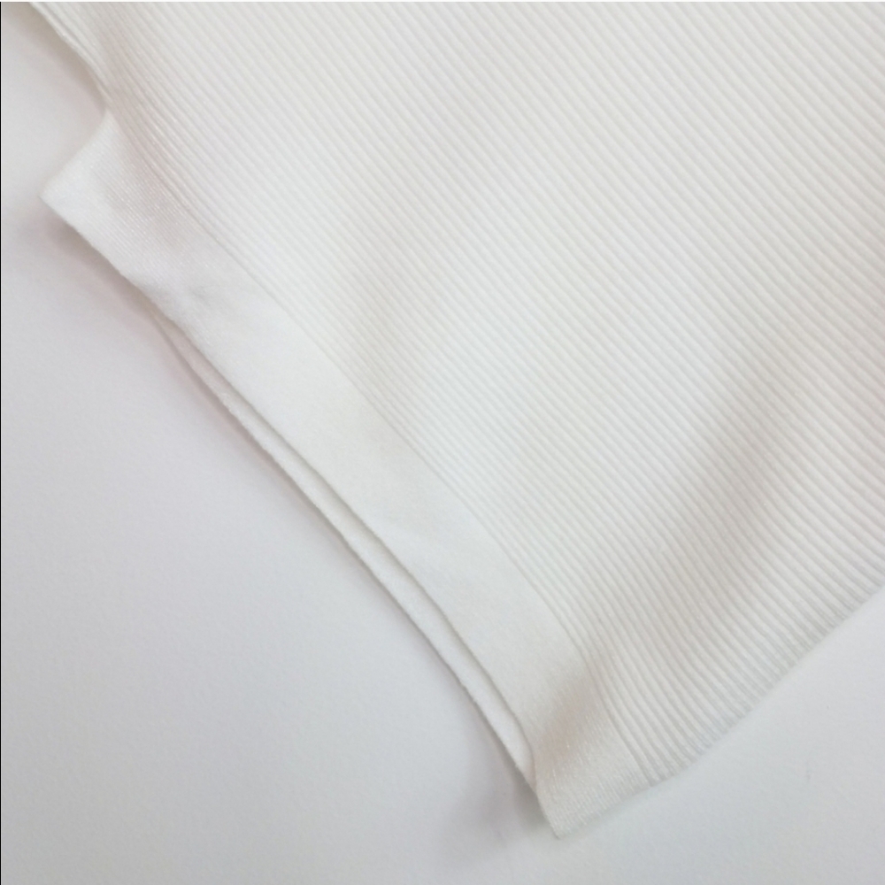 Ivory cashmere blend off the shoulder sweater - Picture 10 of 12